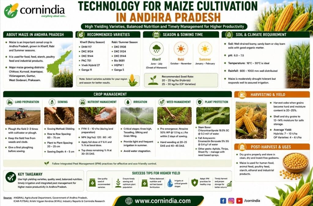 Technology for Maize Cultivation in Andhra Pradesh