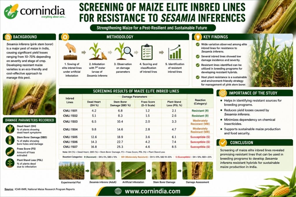 Screening of Maize Elite Inbred Lines