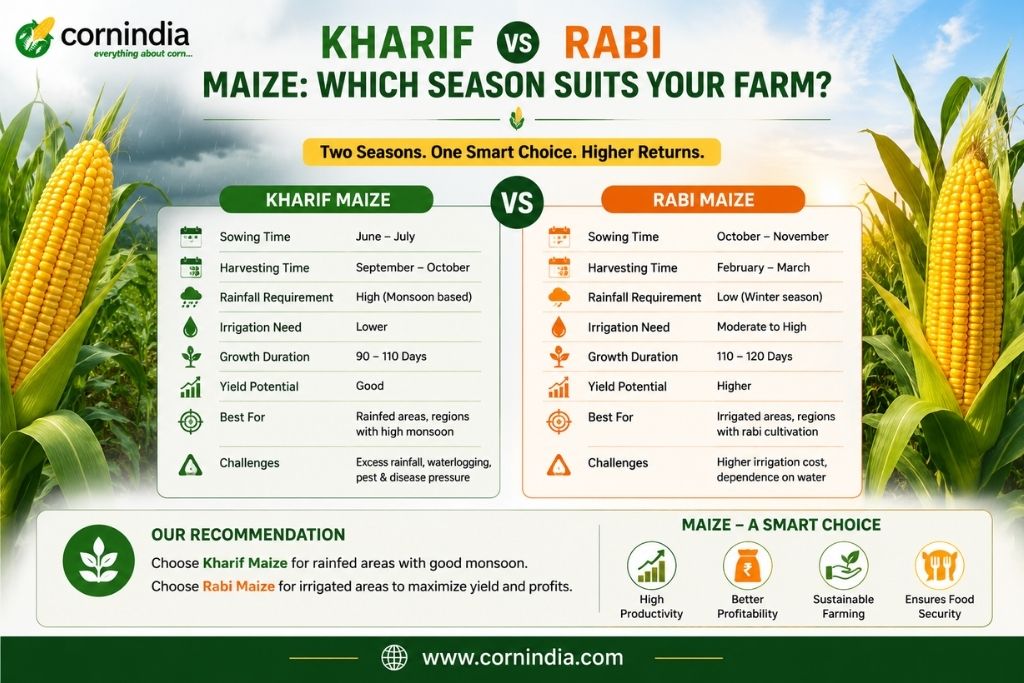 Kharif vs Rabi Maize: Which Season Suits Your Farm?