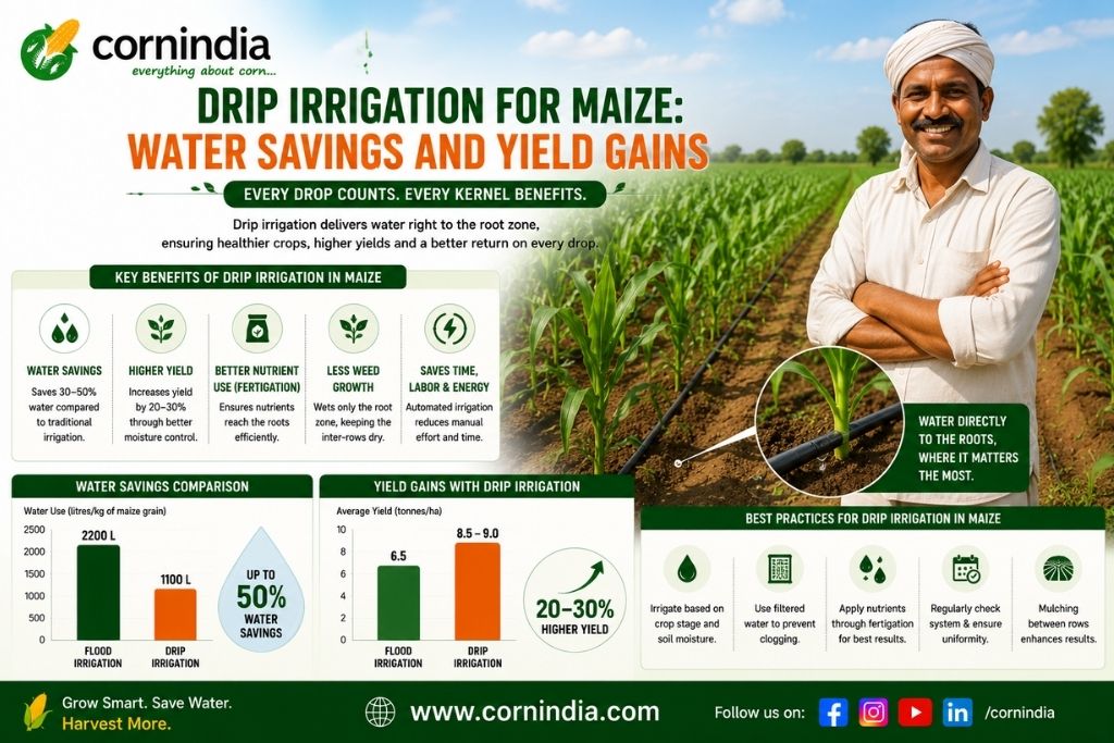 Drip Irrigation for Maize