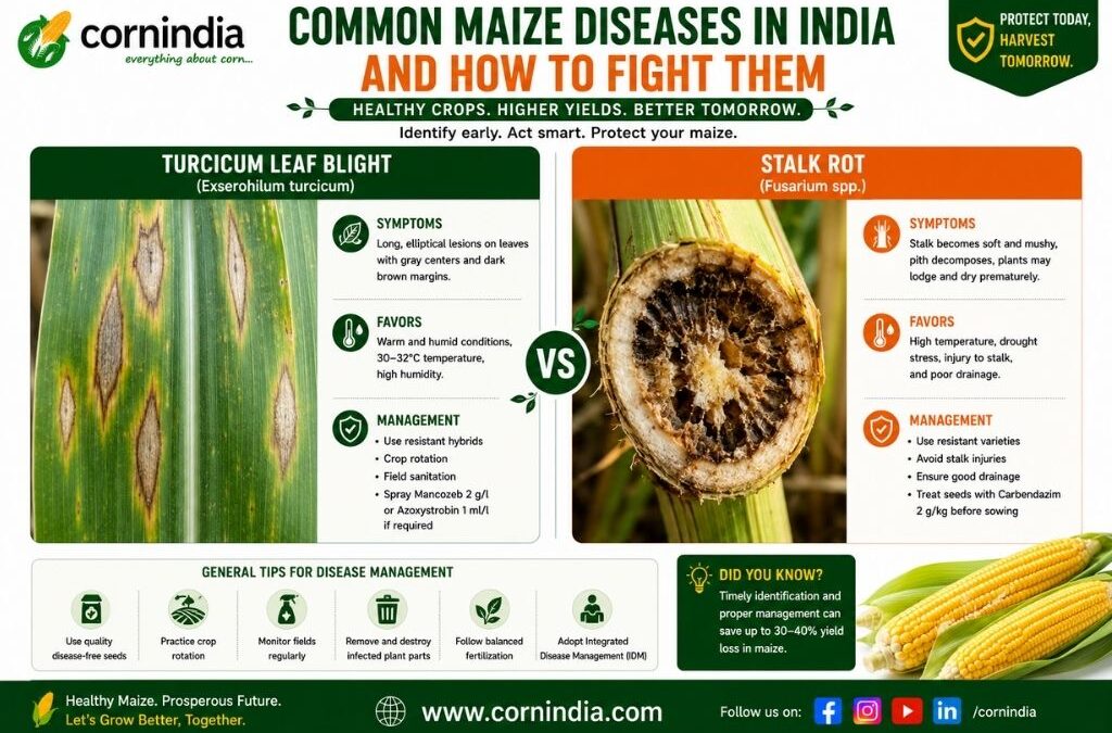 Common Maize Diseases in India and How to Fight Them