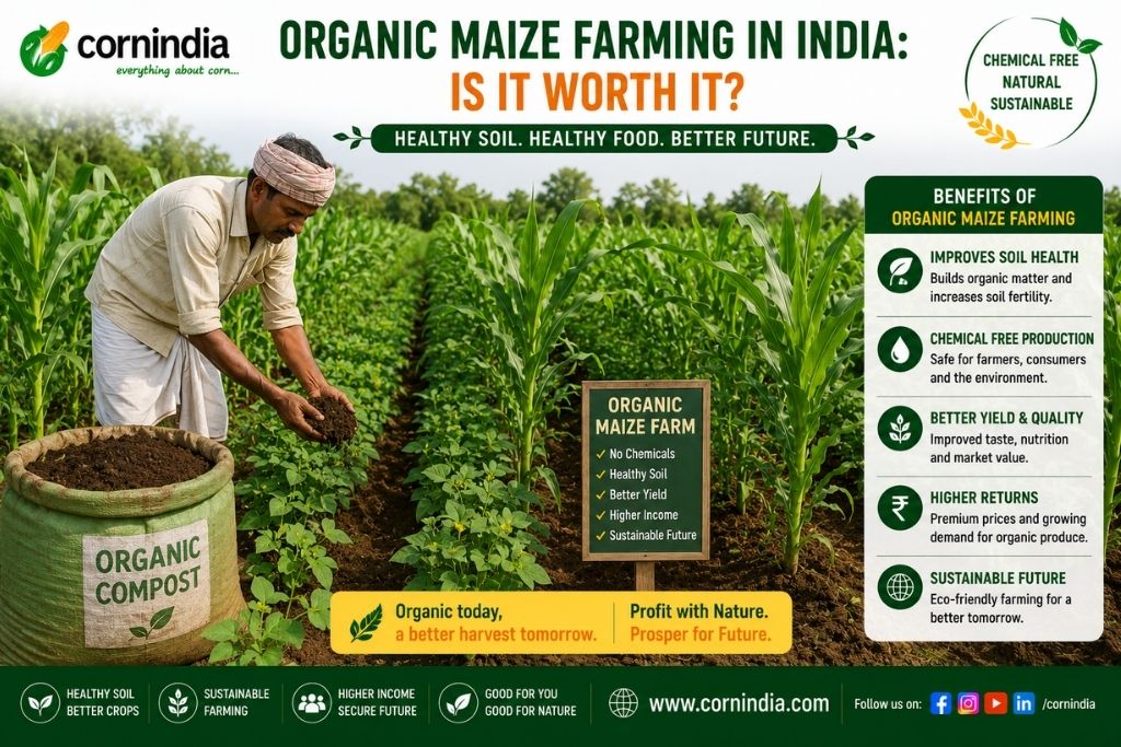 Home 1 Organic Maize Farming in India