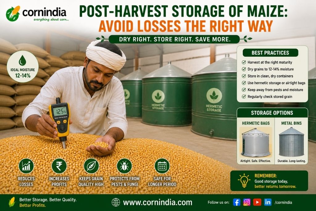 Post-Harvest Storage of Maize