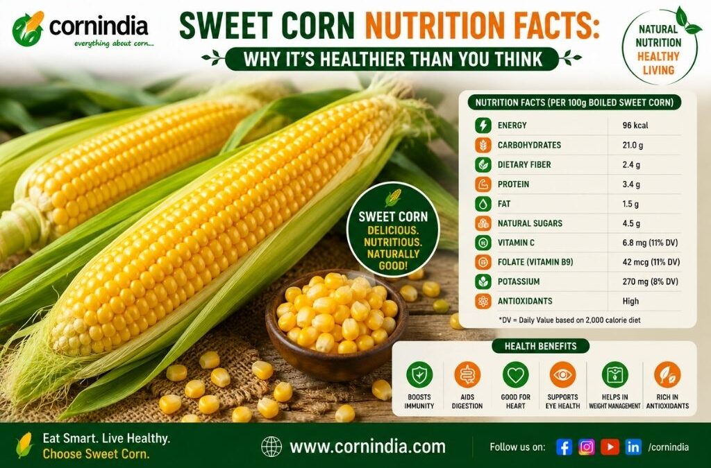 Sweet Corn Nutrition Facts: Why It’s Healthier Than You Think