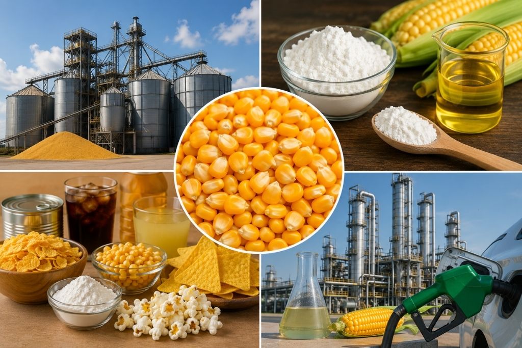 maize industrial demand India
